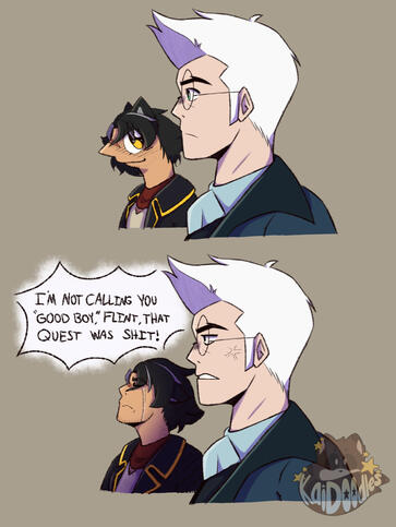 OC x Canon art meme